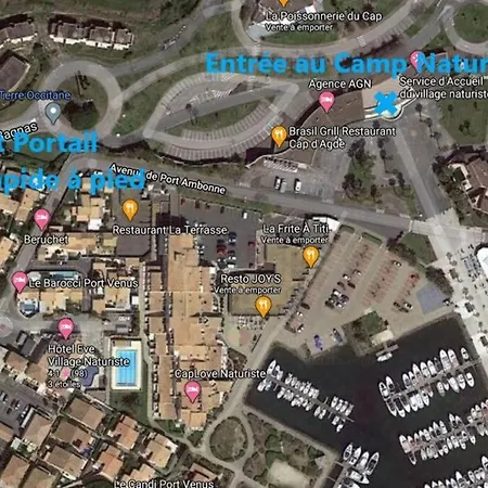 Апартаменты Cap D'agde - Estivales - Proche Naturiste - Terrasse - Wifi - Parking - Piscine - Clim *