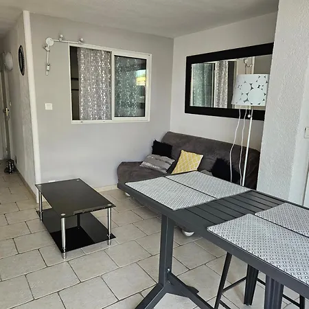 아파트 Cap D'agde - Estivales - Proche Naturiste - Terrasse - Wifi - Parking - Piscine - Clim