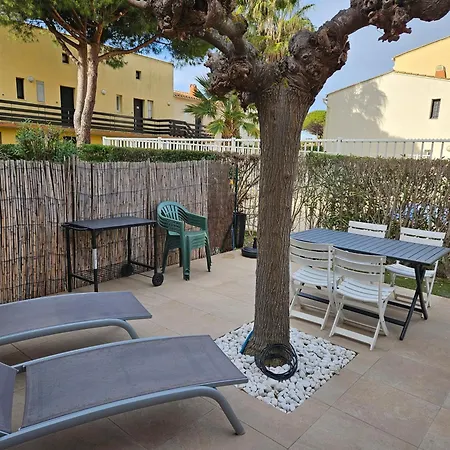 公寓 Cap D'agde - Estivales - Proche Naturiste - Terrasse - Wifi - Parking - Piscine - Clim *