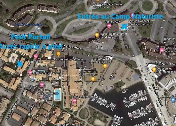 شقة Cap D'agde - Estivales - Proche Naturiste - Terrasse - Wifi - Parking - Piscine - Clim *